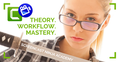 Screencast Ninja Academy logo